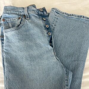 Levi’s ribcage straight 28x27